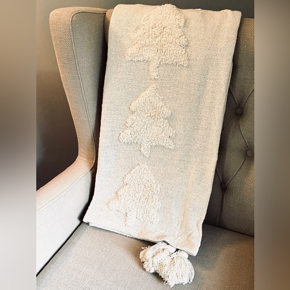 Rachel Zoe Christmas Tree Throw Blanket